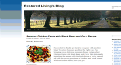 Desktop Screenshot of blog.restoredliving.com